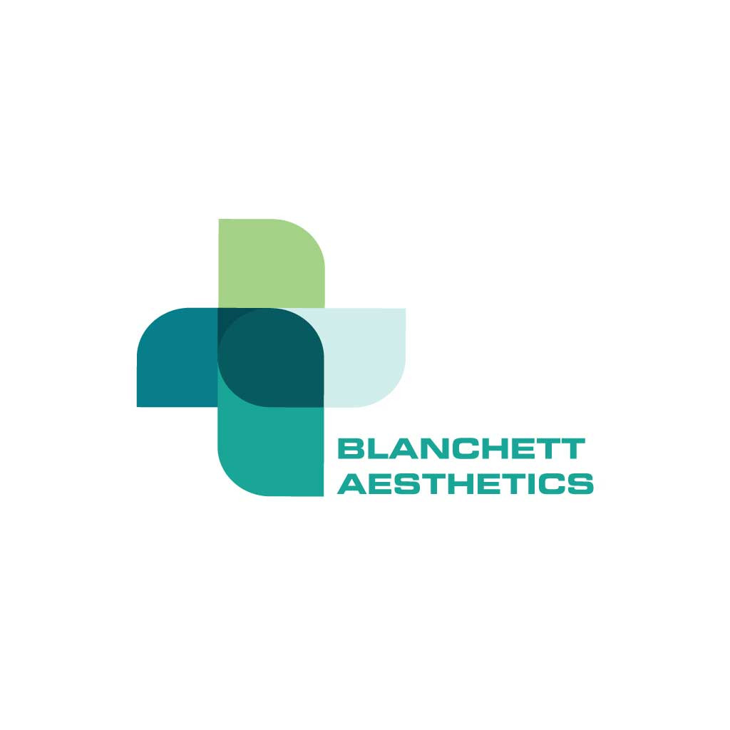 Template Sleek Teal Logo Design Poster Template