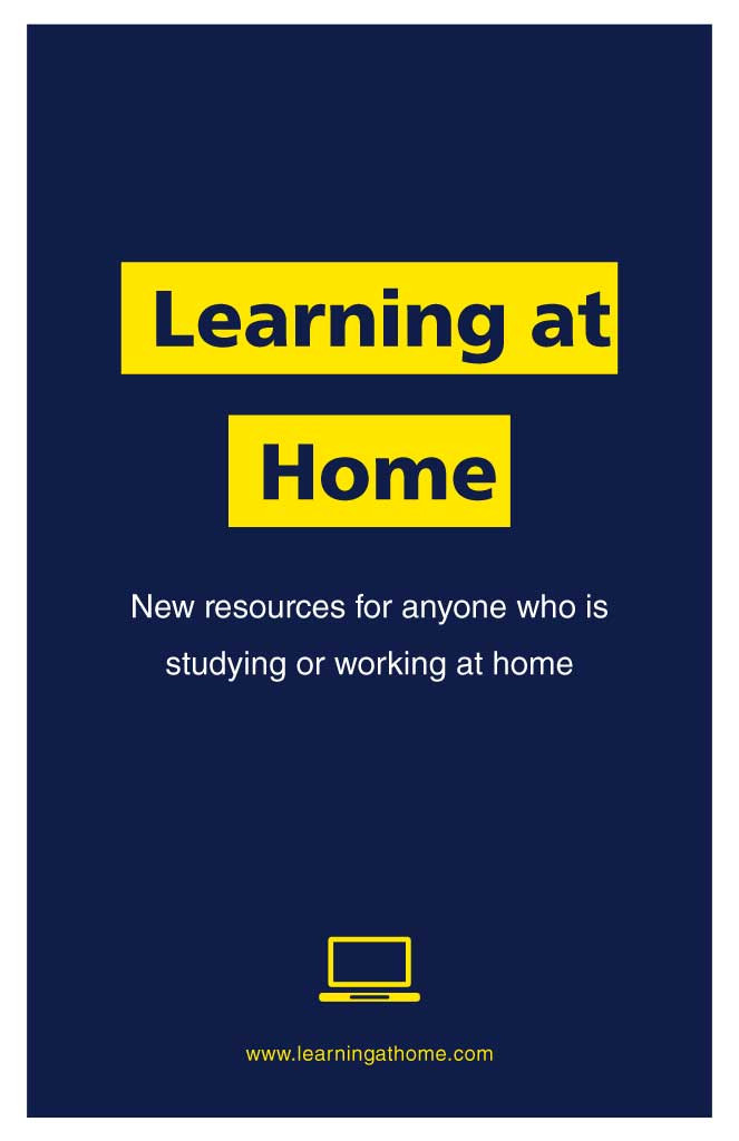 Template Blue and Yellow Educational Poster Template
