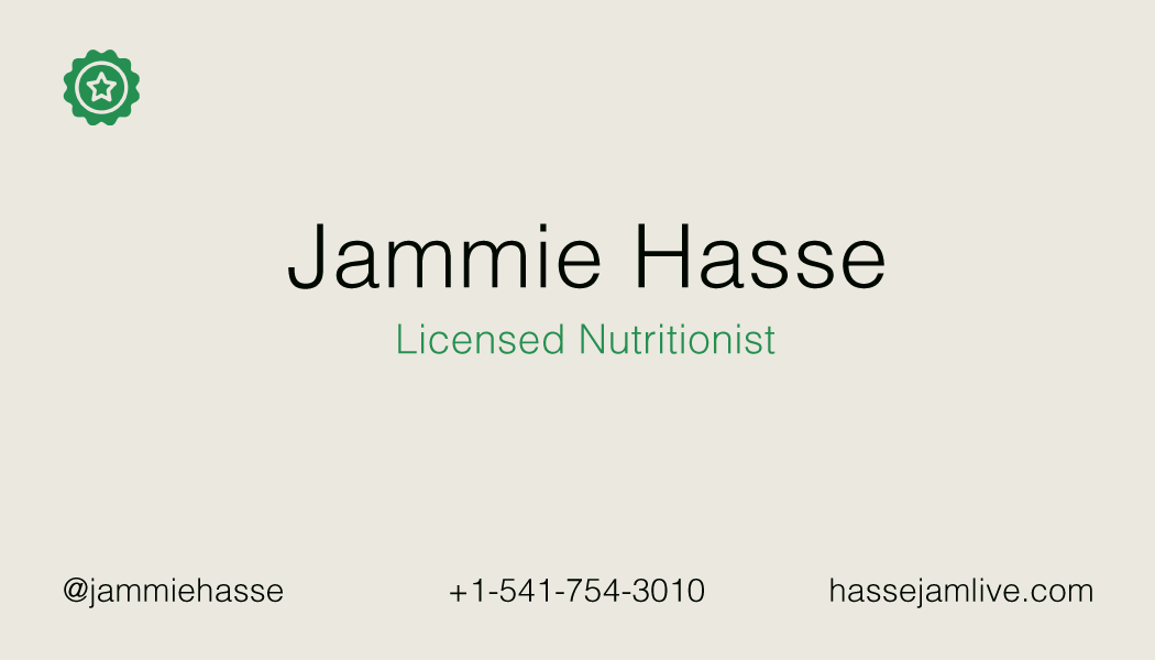 Template Elegant Green Business Card Template Design