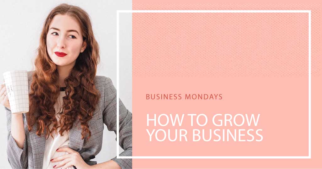 Peachy Business Poster Grow Your Presence