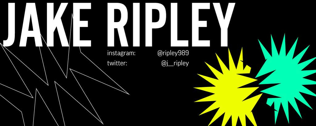 Template Electric Neon Social Media Ad Template