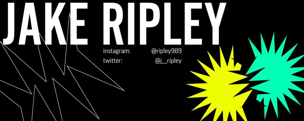 Template Electric Neon Social Media Ad Template