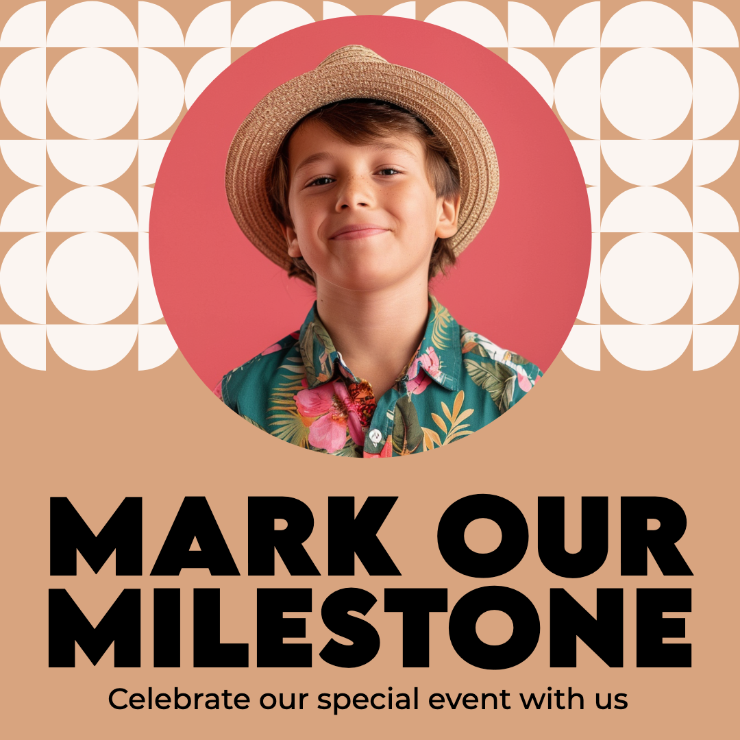 Template Celebrate Our Milestone Instagram Square Template