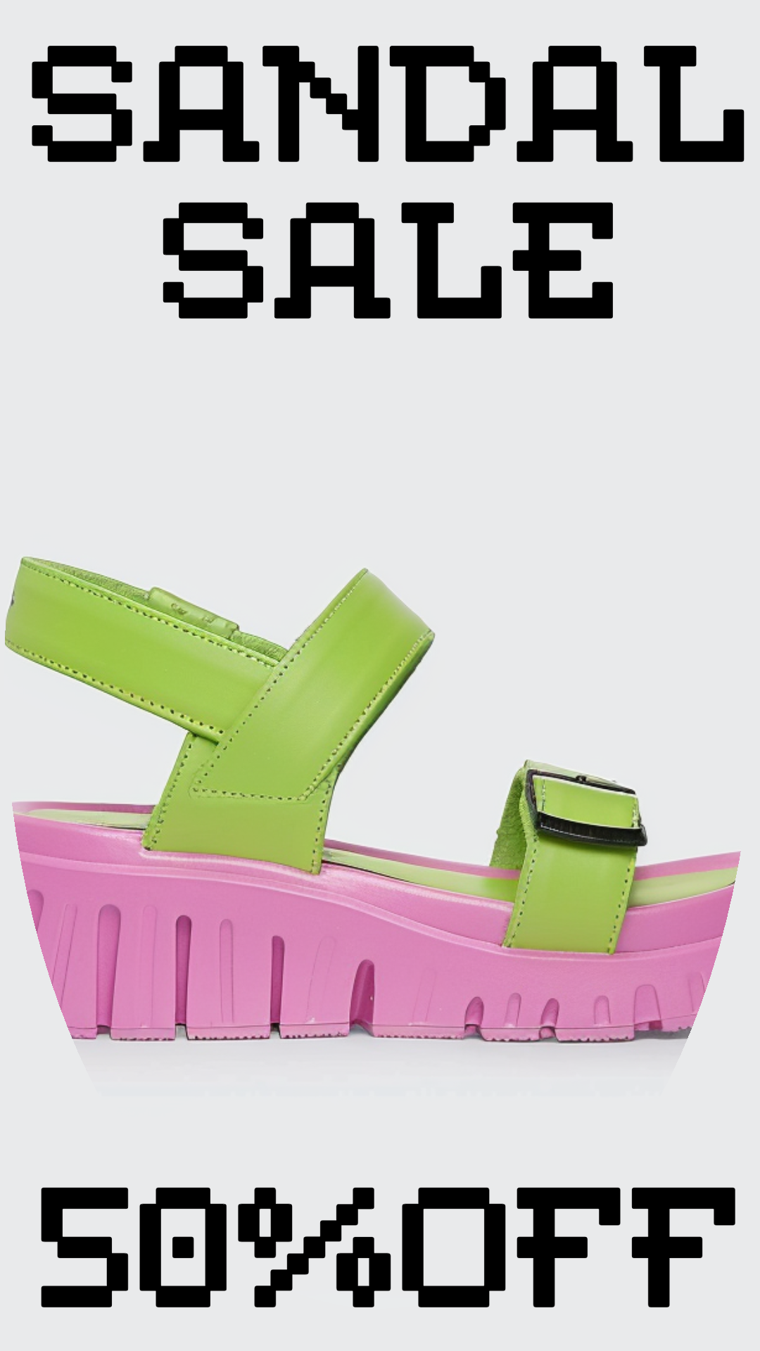 Template Vibrant Sandal Sale Instagram Story Design