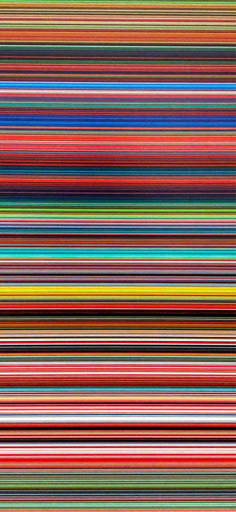 Template Vibrant Striped Background Poster Design