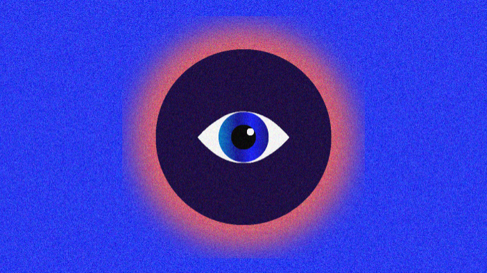 Mysterious Blue Eye Poster Design