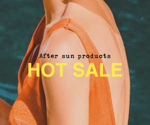 Sun-Kissed Orange Summer Sale Ad