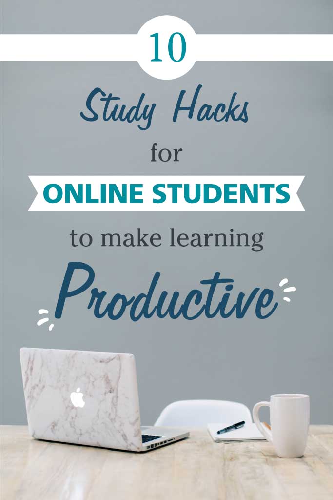 Enhance Online Learning with Productive Study Poster