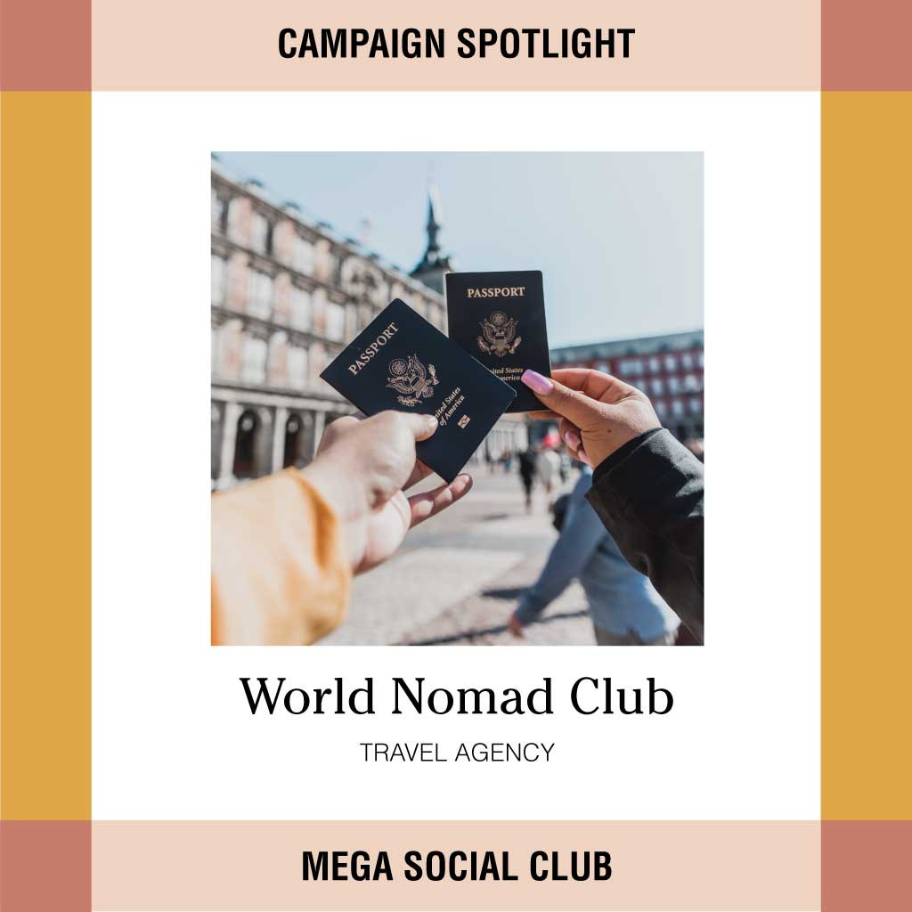 Template Explore New Horizons Travel Agency Poster