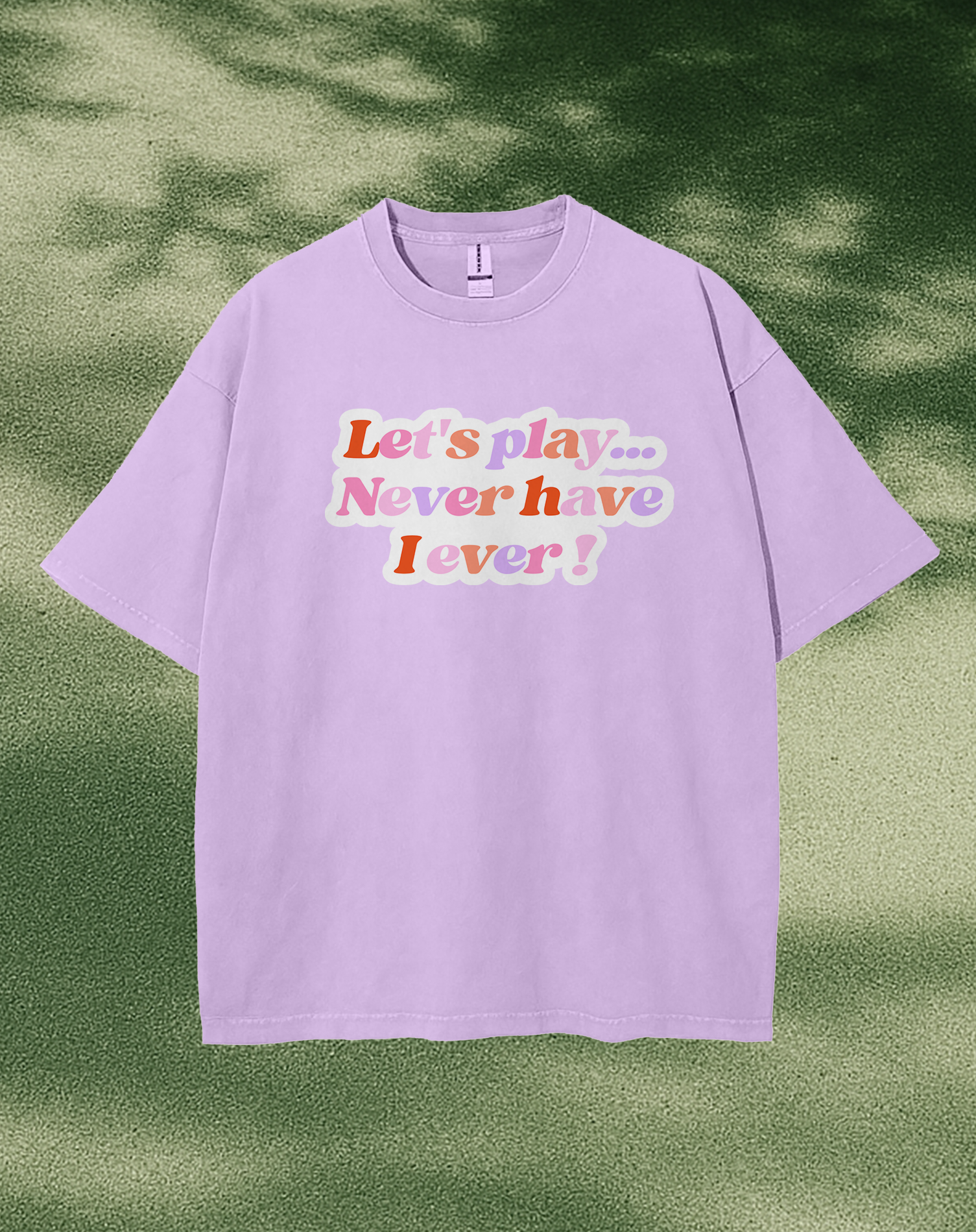 Template Playful Lavender T-shirt Design with Quote
