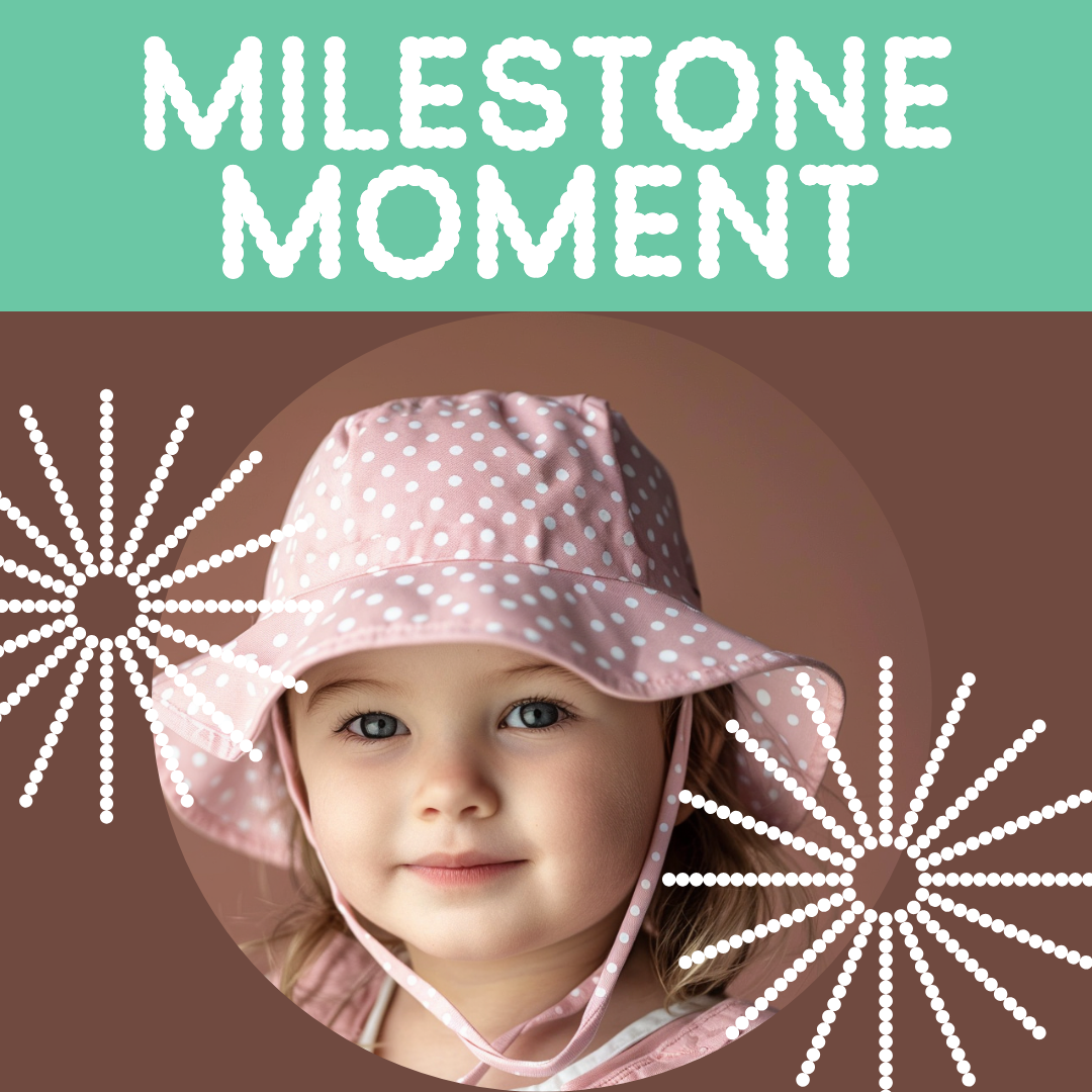 Celebrate Childhood Milestones Instagram Post in Teal