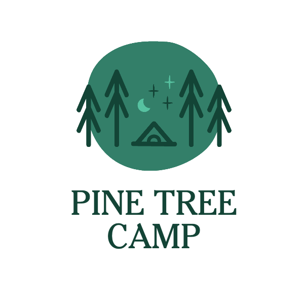 Green Outdoor Adventure Camp Logo Post