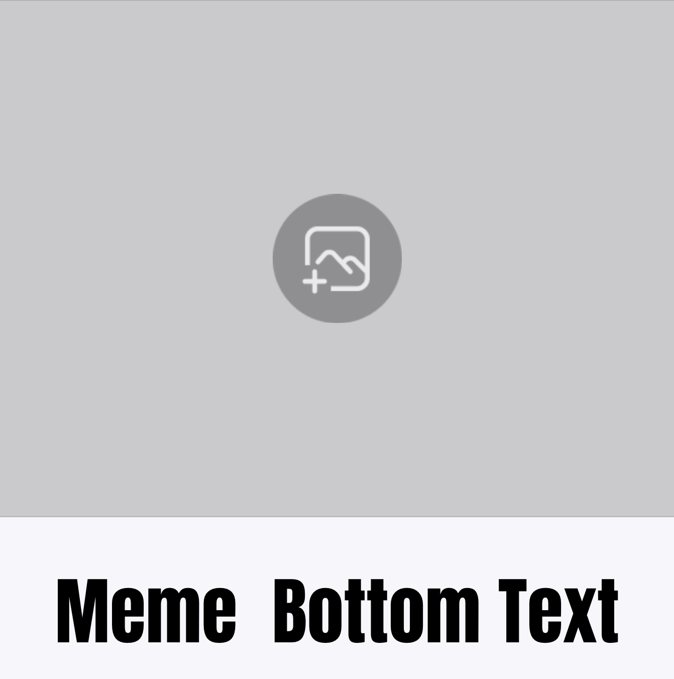 Sleek Grey Meme Post Template Design