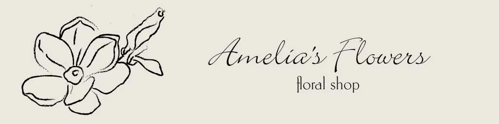 Template Elegant Beige Flower Shop Poster Design