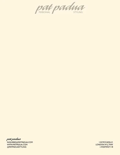 Template Elegant Beige Personal Stylist Ad Template