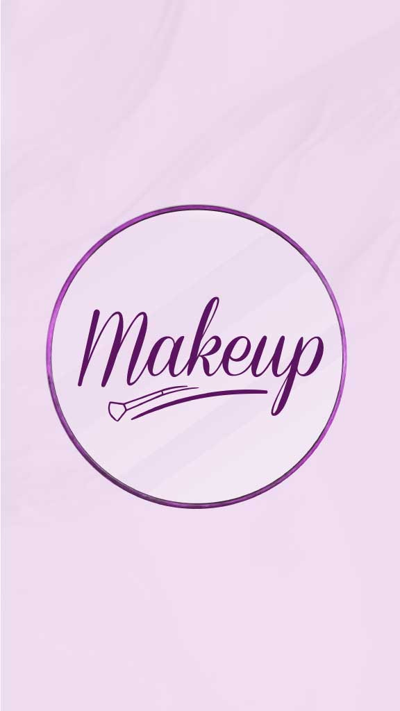 Template Lavender Hue Makeup Promotion Poster Design