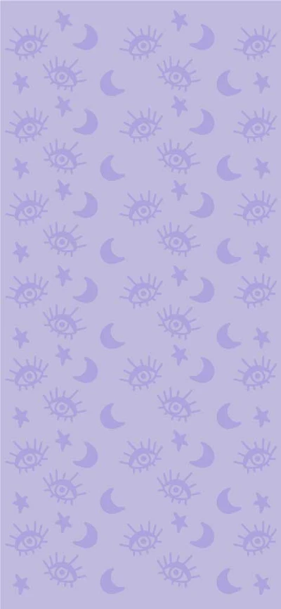 Template Celestial Dreams Purple Pattern Poster Design