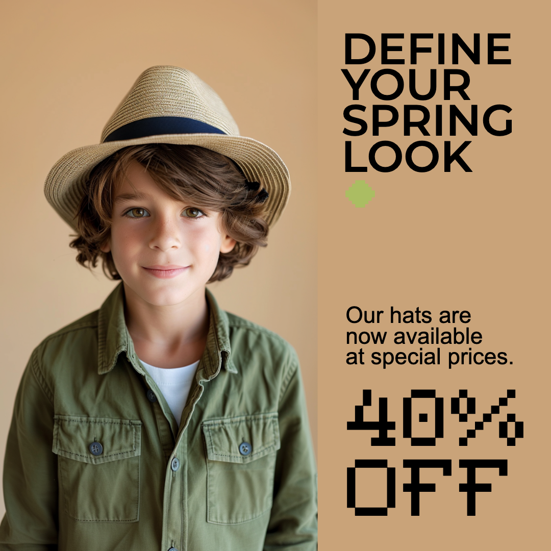 Template Stylish Beige Instagram Post for Spring