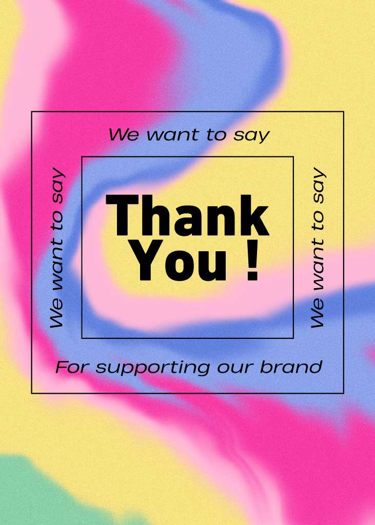 Template Colorful Appreciation Post Template in Pink