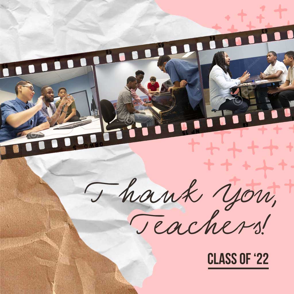 Teacher Appreciation School Poster Design