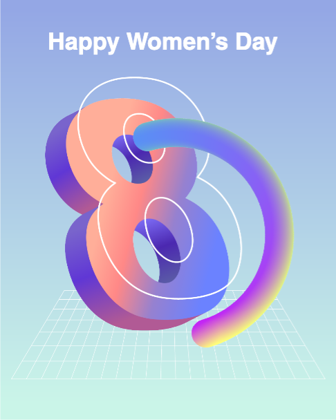 Celebrate International Women's Day Social Post