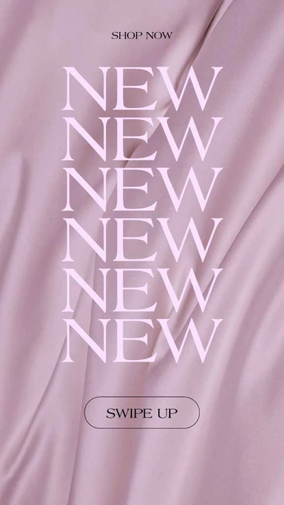 Template Lilac Chic New Arrival Social Media Post