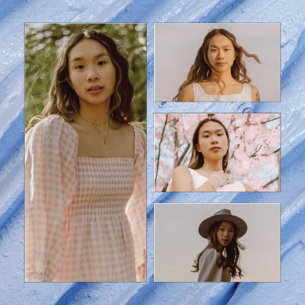 Template Elegant Fashion Photo Collage Poster Design