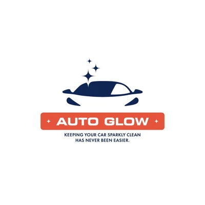 Template Sleek Navy Blue Auto Service Ad Template