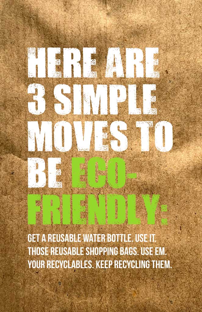 Go Green with This Eco-Friendly Poster Design