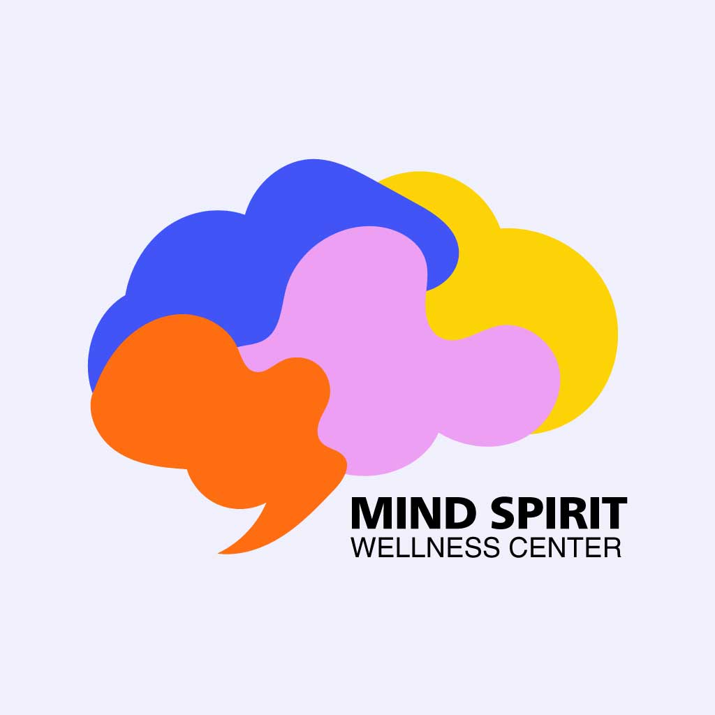 Colorful Wellness Center Branding Poster