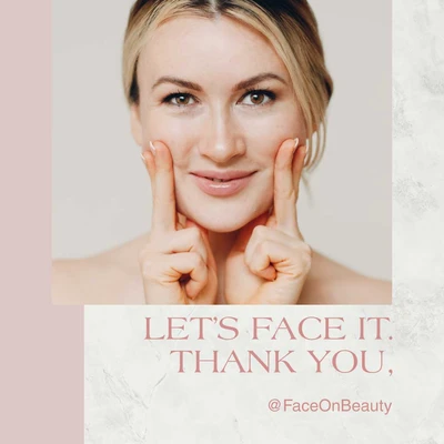 Template Chic Pink Beauty Gratitude Social Post