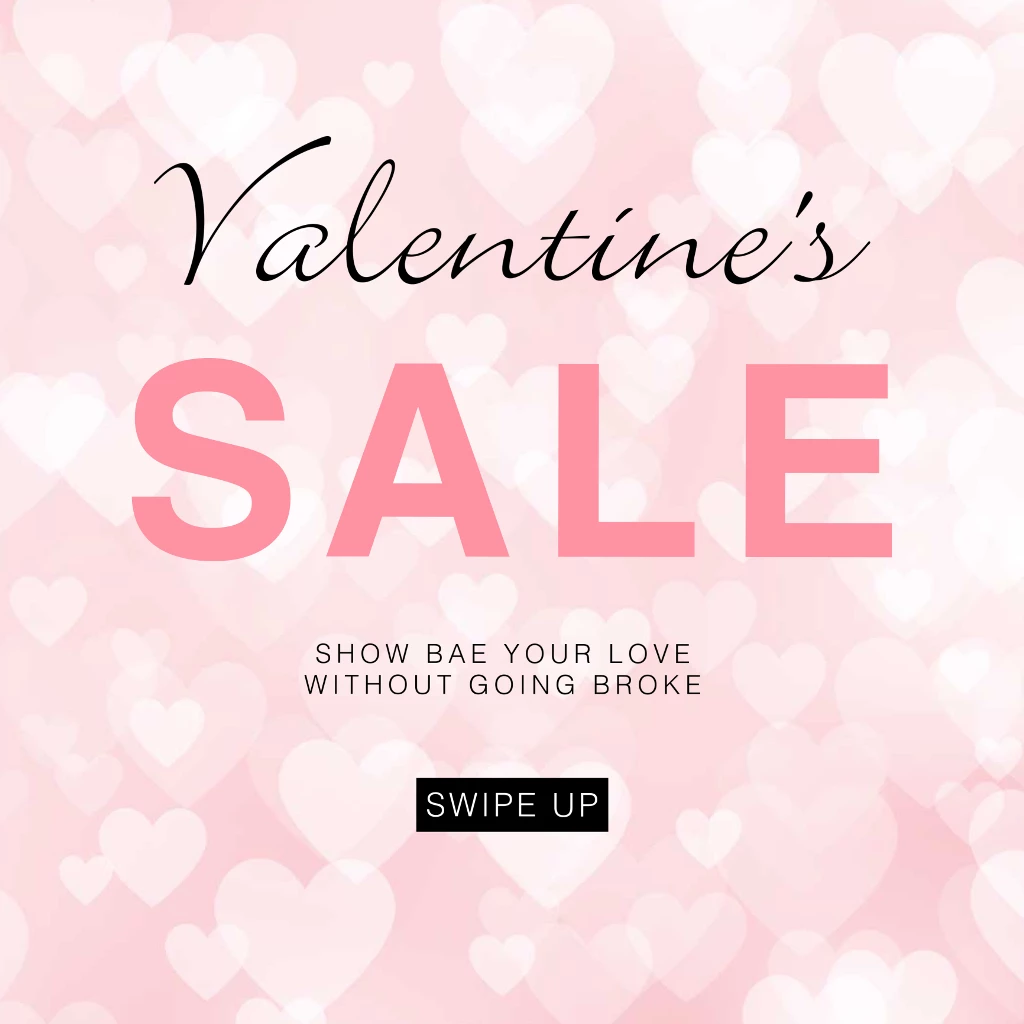 Valentine's Day Pink Love Social Post