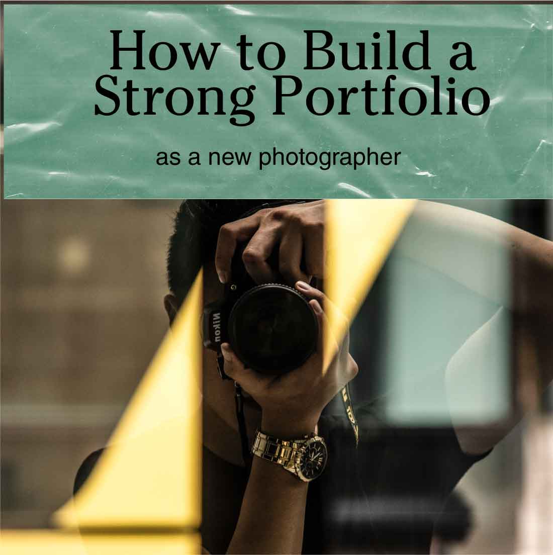 Build Your Photography Portfolio Poster Design