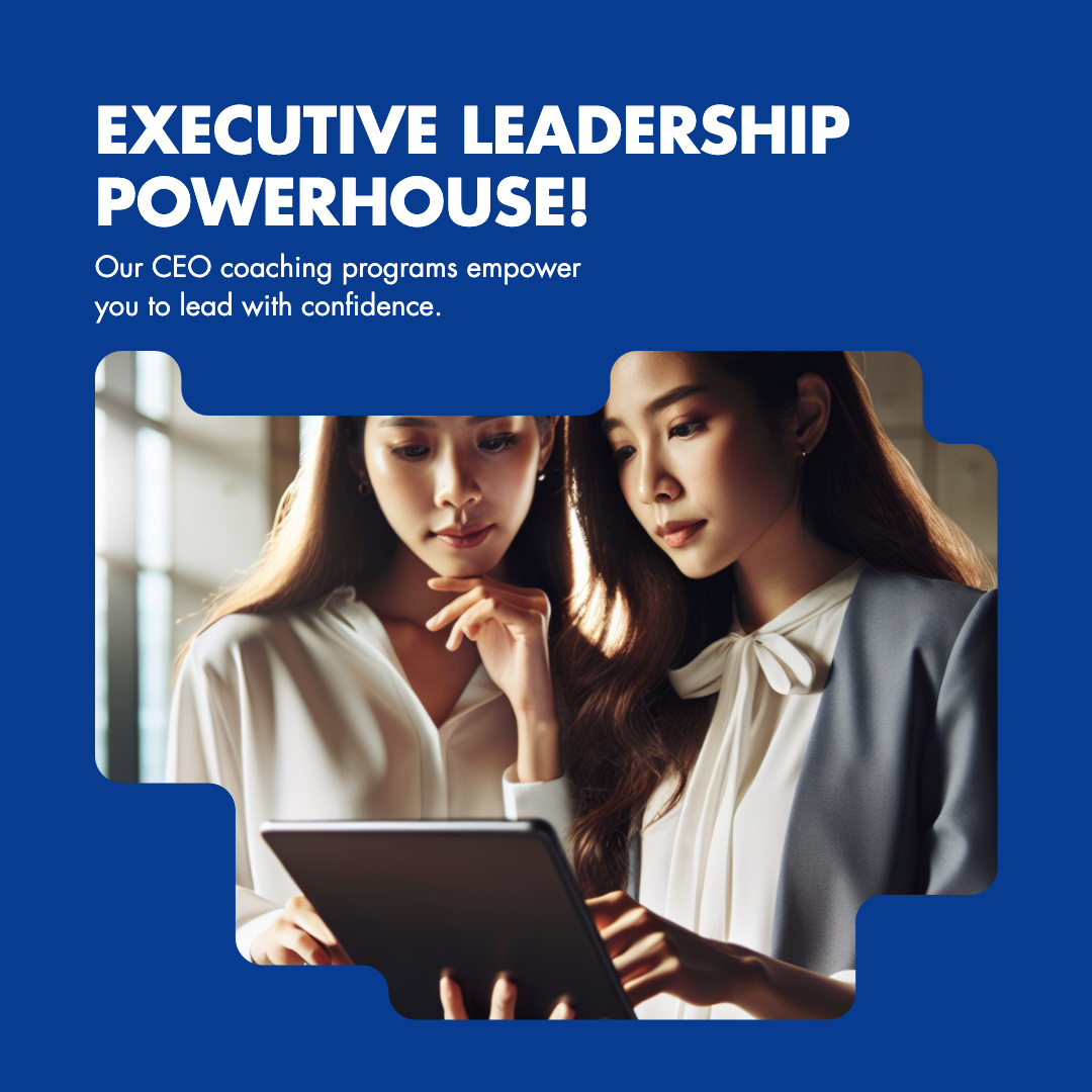 Blue CEO Coaching Ad Powerhouse