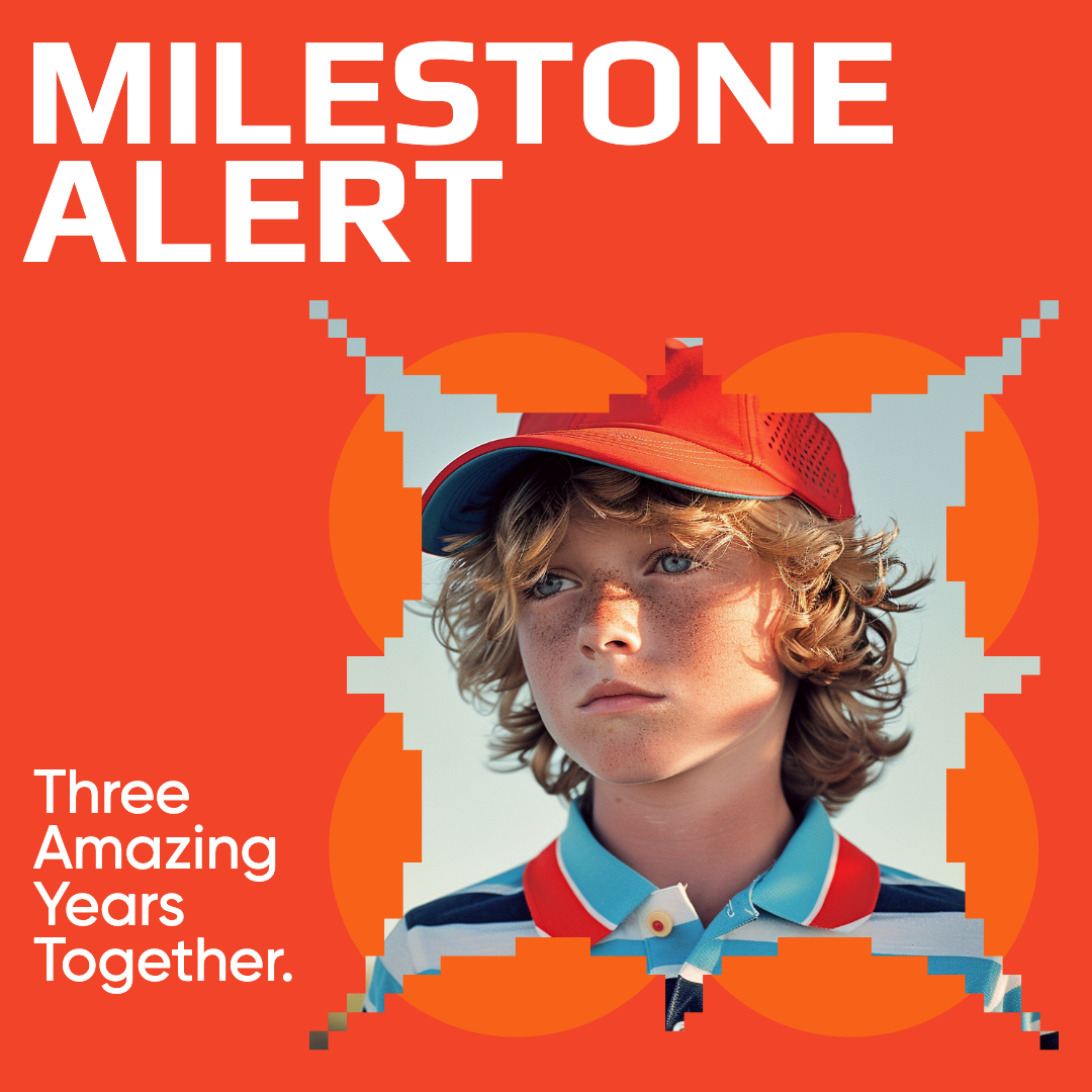 Orange Milestone Alert Instagram-Square Post