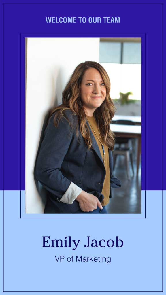 Template Navy Blue Welcome Team Introduction Poster