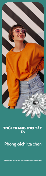 Chic Fashion Promo Post in Orange and Black