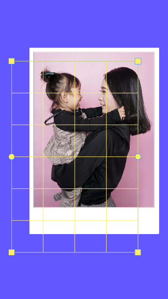 Template Charming Purple Hued Family Poster Template