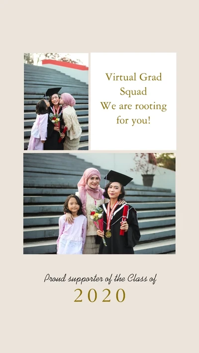 Template Celebrate Graduation Success Pink and Black Poster