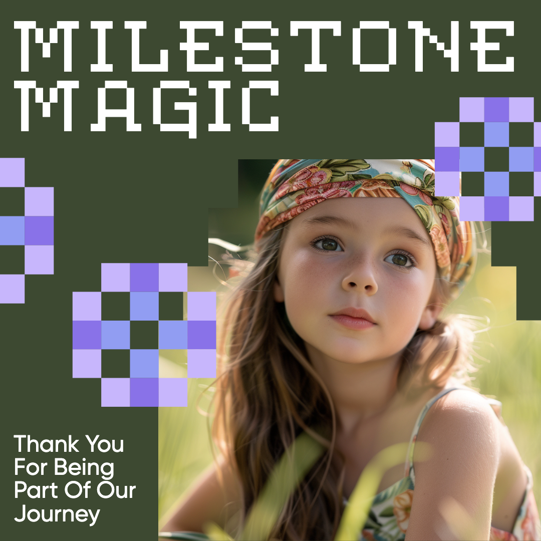 Milestone Magic Olive Instagram Square Post