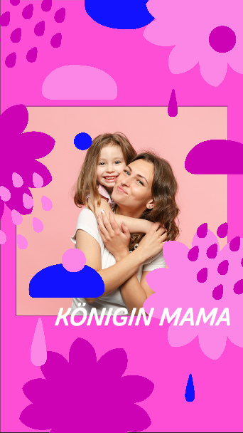 Celebrate Mother's Day with Vibrant Pink Poster