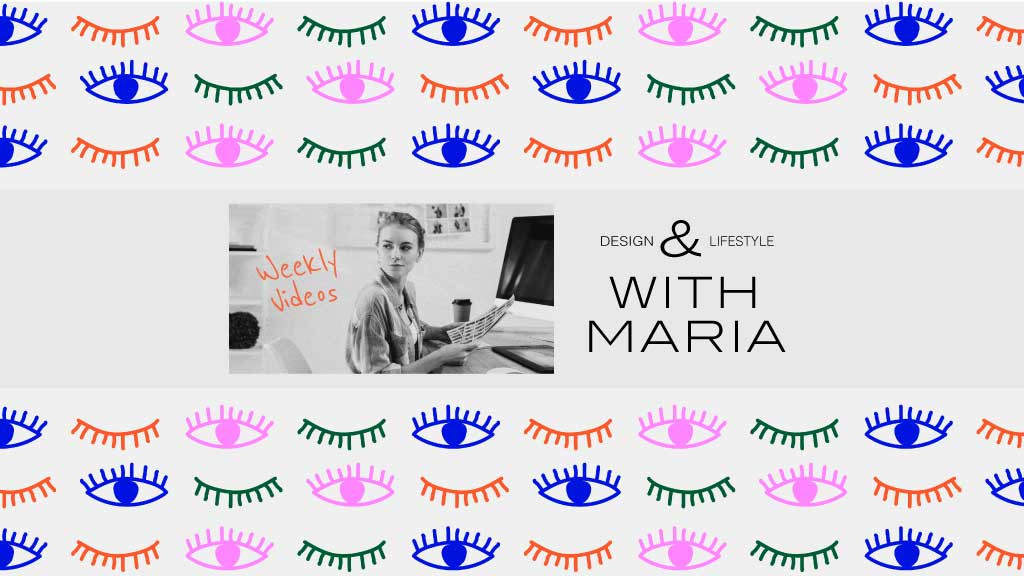 Template Creative Eye Pattern Social Media Post