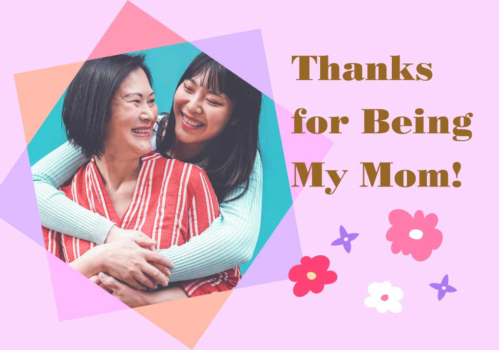 Colorful Mother's Day Appreciation Post Template