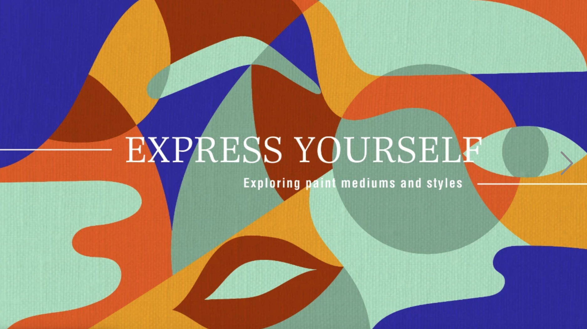 Template Colorful Art Exhibition Poster Design Template