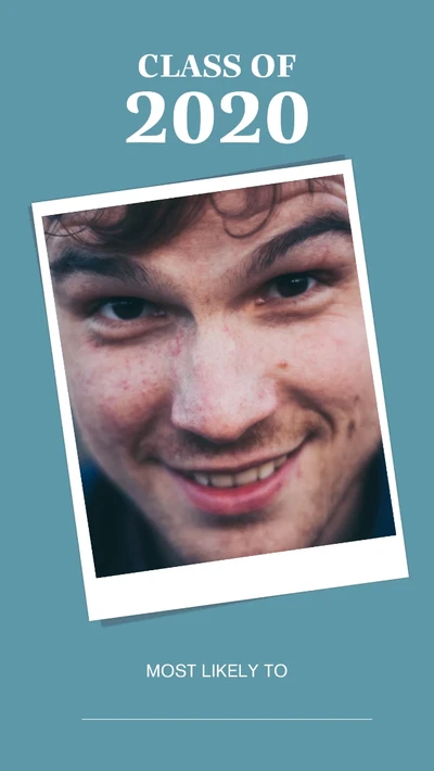 Template Stylish Graduation Announcement Poster Design Teal Accent