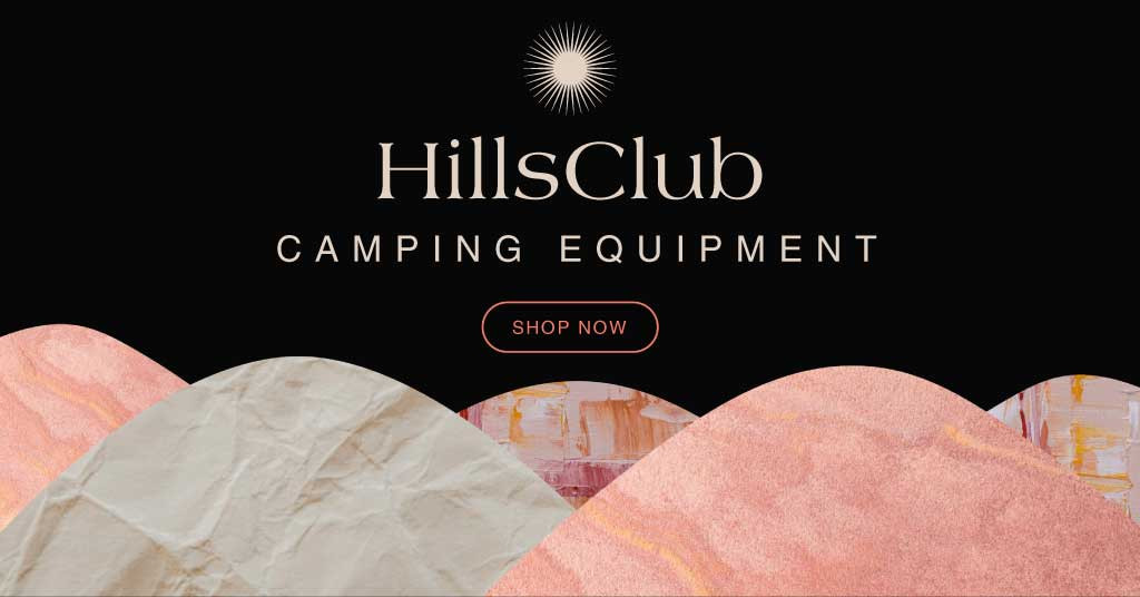 Template Outdoor Adventure Gear Ad in Earthy Tones