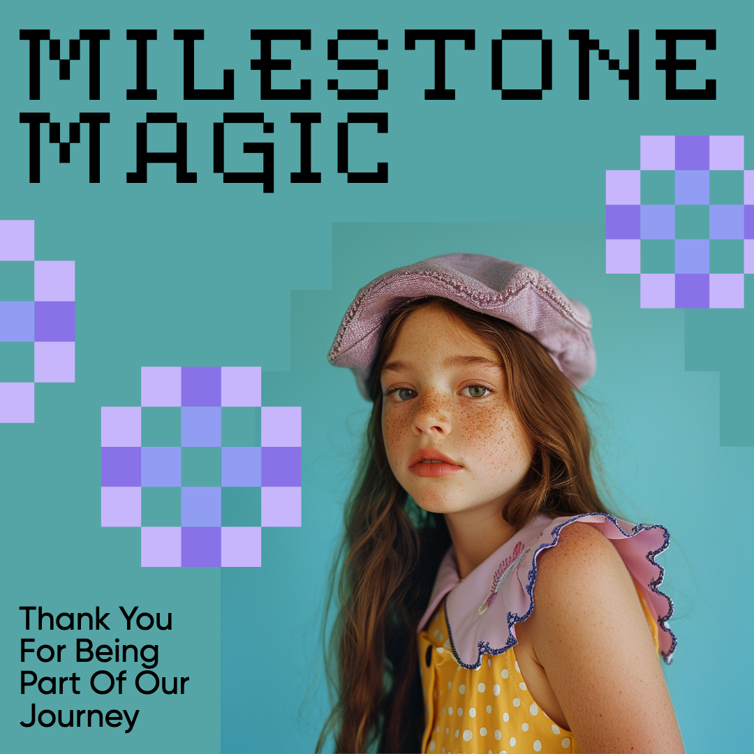 Milestone Magic Instagram Square Appreciation Post