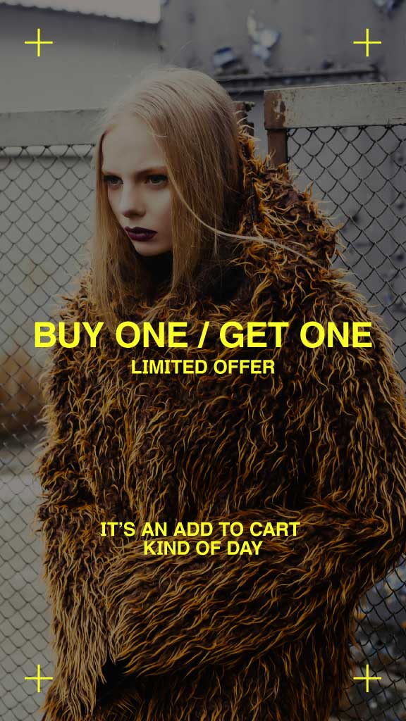 Chic Autumn Style Sale Ad Template