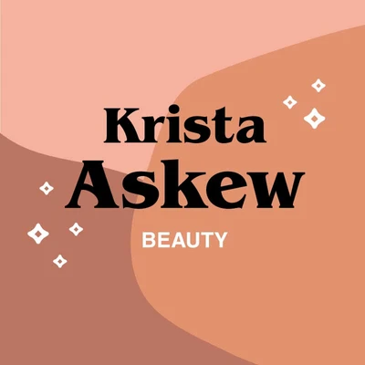 Template Chic Peach Beauty Branding Poster Design