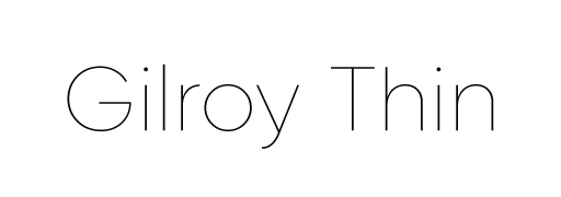 Gilroy-Thin